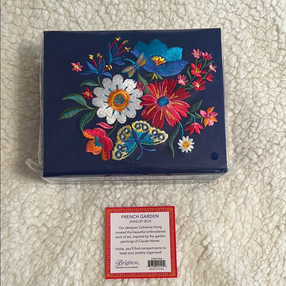 Brighton Blue Jewlery Box